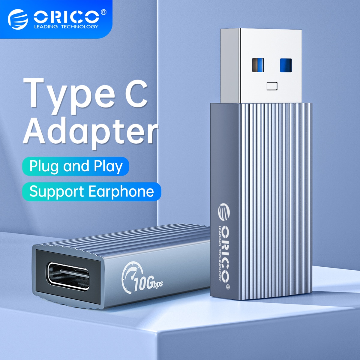 ORICO-OTG Male To Type C Female  ̺ USB 3.1  10Gbps    , ƺ OTG 